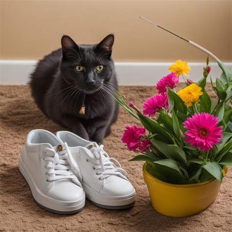 cat urine from shoes